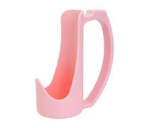 FUANA Soporte delgado para latas con mango ergonómico, soporte portátil para bebidas energéticas de 12 onzas, refrescos, jugos en azul y rosa