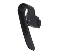 FUANA Soporte magnético para visera de coche con imanes integrados para OOONO CO-Driver NO2, soporte magnético de piel compatible con OOONO CO-Driver NO2, 9 x 4 cm, color negro