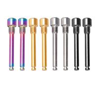 FUANA SRAM - Juego de 2 tornillos roscados para freno de disco de bicicleta, tornillo de aleación de 3 mm, herramienta hexagonal de 2-4 N.M