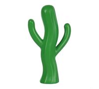 FUANA Suculenta artificial de resina moderna para escultura, adorno abstracto de follaje carnoso, para sala de estar, dormitorio, decoración de alféizar de ventana, verde (esmeralda)