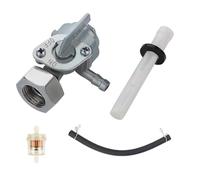 FUANA Válvula de cierre de combustible para generador Predator 5.5HP-16HP, compatible con modelos 168F 170F 173F 177F 182F 188F 190F 163CC-211CC, repuesto para 46558 46561 46596