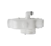 FUANA Válvula de respaldo de repuesto G53 para limpiador de piscina Polaris 180 280 380 3900 480 Pro G52, compatible con Zodiac Vac-Sweep 280 380 TankTrax, plástico blanco
