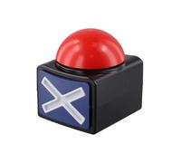 FUANA Zumbadores de juego con luces y sonido, botón interactivo de preguntas de preguntas y preguntas para fiestas familiares, construcción ABS, para rojo, 9 x 11 x 12 cm