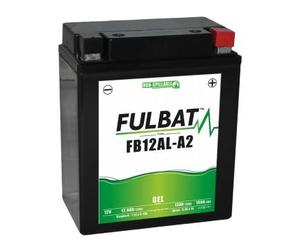 Fubat FB12AL-A2 / YB12AL-A2 - Batería de gel completo para motocicleta, 12 V, 12,6 Ah, 150 A