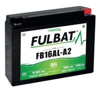 Fubat FB16AL-A2 - Batería de moto de gel FULBAT FB16AL-A2 12 V 16,8AH 210 A