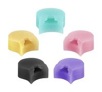 Fubdnefvo 5 almohadillas para pulgar para clarinete/oboes, cojín de silicona para clarinete y pulgar, protector de cojín de silicona para oboes