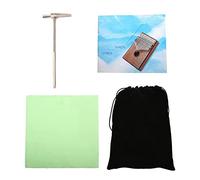 Fubdnefvo Kalimba - Piano de pulgar portátil con 17 teclas, con martillo de afinación para niños, adultos, principiantes