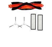 FUBESK 1 cepillo principal, 2 cepillos laterales, 2 filtros para robot Xiaomi S40C/E101 para aspiradora, accesorios de limpieza eficientes