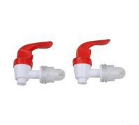 FUBESK 2 grifos de plástico para botellas de vino con interruptor dispensador de válvula para contenedores de bebidas y uso de tanque de agua