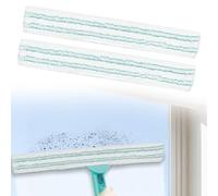 FUBESK 2 paños de microfibra de repuesto para limpiador de ventanas húmedo y seco Leifheit Xl Robot de Limpieza Inteligente Accesorios, filtro de repuesto lavable para aspiradora