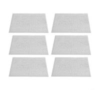 FUBESK 6 piezas de plástico recortables para apicultura, rejillas de colmena blancas y amarillas para aislar abejas reinas, gestión de colonias de abejas con varios tamaños (50,5 x 35,5 cm, blanco)