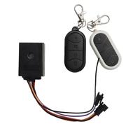 FUBESK Alarma eléctrica para bicicleta para sistema con 2 mandos a distancia, dispositivo de seguridad antirrobo de entrada sin llave, 48 V-72 V, bicicletas eléctricas y motocicletas eléctricas, para