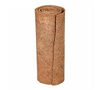FUBESK Alfombrilla de palma de coco de 20/25 x 100 cm, alfombra de piso cortable, tapete de fibra de coco, estera de fibra de coco para entradas, cerdas resistentes