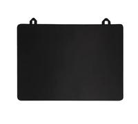 FUBESK Almohadilla protectora de inducción para cocina, resistente al calor hasta 230 °C, alfombrilla de silicona antideslizante para cocinas de inducción y gas, color negro, 42 x 28 cm