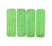 FUBESK Almohadillas de microfibra reutilizables para Swiffer Powermop, recambios lavables de 13 a 15 pulgadas, paños de limpieza gruesos, suelos de vinilo de azulejos de madera dura, paquete de 4