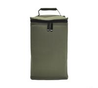 FUBESK Bolsa de almacenamiento de cilindro de gas portátil para cocinar al aire libre, funda de tela Oxford con separadores de espuma, soporte protector para 4 o 6 tanques, verde (tamaño pequeño)