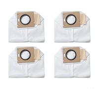 FUBESK Bolsas higiénicas para estación de vaciado automático de 3,5 L, compatibles con aspiradora inalámbrica UWANT V500, tela no tejida, paquete de 4 (4 unidades)