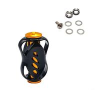 FUBESK Carrete de pesca con perilla de fibra de carbono serie S, carretes de baitcasting ligeros para mango de aleación de aluminio CNC, piezas de repuesto con rodamientos, varios colores, 1 juego (1