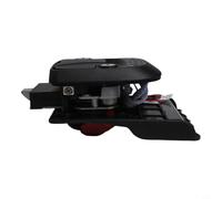 FUBESK Cerradura de puerta para RV con control remoto, entrada de teclado electrónico para remolque de caravana, pestillo de repuesto de aleación de zinc con alarma de batería baja, se adapta a 30-40