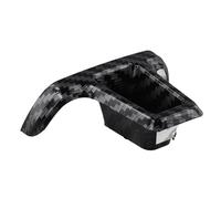 FUBESK Cubierta de panel de volante de fibra de carbono para Golf 6, Bora, Eos, Touran 2009-2014, juego de 3 piezas