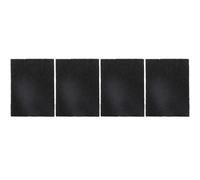 FUBESK Filtros de carbón activado que absorben olores para cubos de cocina | Caddies, para Joseph Joseph Totem 60/48 y Titan 50, 9,5 x 7 x 0,5 cm, paquete de 4