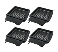 FUBESK Filtros de repuesto de alta eficiencia S10, S20 para Pro, F2, Island, F1, S1 para Max, S3, reutilizables para limpiadores de piso de pantalla de filtro no tejido PP, paquete de 2 (4 piezas)