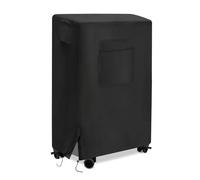 FUBESK Funda de refrigeración evaporativa para aire acondicionado portátil Hessaire, tela Oxford 600D impermeable con ranuras de ventilación, correas ajustables, color negro