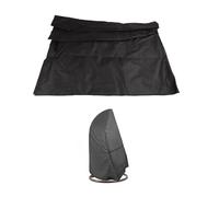FUBESK Funda Oxford 600D para silla de huevo colgante para exteriores, impermeable, a prueba de polvo, protector de muebles de patio, patio de jardín, 66 x 43 x 68 pulgadas, para línea de carrete de