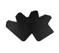 FUBESK Guardabarros negro para camiones y SUV, paquete de 4, 40 x 30 cm, plástico, resistente a la intemperie, fácil instalación