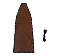 FUBESK Juego de piezas de repuesto para silla colgante de patio, incluye paño de repuesto + cuerdas + bolsas laterales, kit de repuesto para asiento de columpio al aire libre (1 pieza sin bolsillos)