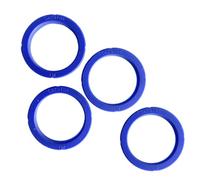 FUBESK Junta de cabeza de silicona para cafeteras Lamarzocco, para Linea MINI/GS3/LINEA CLASSIC/FB70/FB80/GB5/PB/STRADA, 55 mm x 77 mm x 8,2 mm, sello azul de grado alimenticio