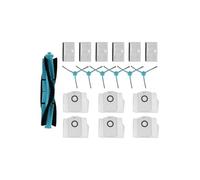 FUBESK Kit completo de mantenimiento para aspiradoras robot Cecotec Conga 9590, 9990 AI y 10090 AI, incluye cepillo principal, cepillos laterales, filtros HEPA y bolsas de polvo, fácil instalación
