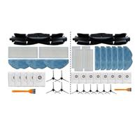 FUBESK Kit de accesorios para aspiradoras robot EZVIZ RE4 Plus y RE5 Plus, con cepillo de rodillo principal, filtros, almohadillas de fregona y bolsas de polvo desechables, B