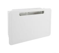FUBESK Kit de gestión de cables de baja tensión, placa de pared empotrada con toma de corriente para instalación de TV