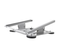 FUBESK Kit de montaje de techo ajustable, soporte magnético de acero al carbono de 0 a 30 grados, para caravana, furgoneta, barco, resistente al viento, para palanca de cambios negra, gancho universal