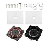 FUBESK Kit de reconstrucción de diafragma de bomba de aire de repuesto para HP-60 para HP-80, incluye 8 tornillos, 2 filtros, clips, interruptor, kit de reparación de plástico de 80 x 85 mm
