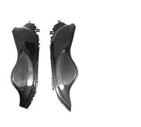 FUBESK LatoYard - Cubierta de fibra de carbono negra para depósito de gas para motocicleta, número OEM, colocación directa en el vehículo, fácil instalación, reemplazo de motocicleta