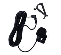 FUBESK Micrófono externo direccional de 2 5 mm para coche compatible con estéreo Pioneer, 3 metros de longitud