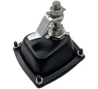 FUBESK MS858 - Cerradura de mango en T, cierre mecánico de aleación de zinc, panel de remolque de compresión, color negro