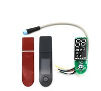 FUBESK Panel de visualización para tablero de instrumentos Xiaomi Mi Scooter eléctrico Pro 1S para Pro 2, modo de potencia de velocidad, grupo de instrumentos con interruptor, accesorio de placa de