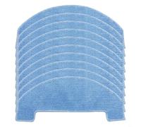 FUBESK Paño de fregona de repuesto para Conga 2499 para Ultra Home para Titani para Atvel para SmartGyro R80 Base Robot aspirador, 4/10/20 piezas lavables y reutilizables de microfibra (10 unidades)