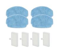 FUBESK Paquete de 5 almohadillas y filtros para fregona Br150Br151 Robot para aspiradora, para Gttvo para Onson Kit de accesorios