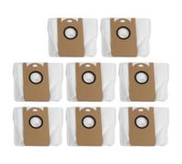 FUBESK Paquete de 8 bolsas de repuesto para aspiradora Zaco A10 para Pro Robot, bolsas de polvo no tejidas de alta capacidad, accesorios de instalación de pelo de mascotas y kit de accesorios de