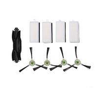 FUBESK Piezas de repuesto para aspiradora OKP K8 para K7 para Lefant U180 para M2 Pro para M2 Plus Robot Aspirador Accesorios con kit de filtro de cepillo lateral principal (A)