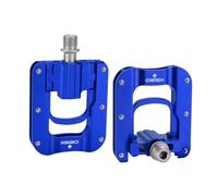 FUBESK Plegable para pedales de bicicleta de aleación de aluminio de 916 pulgadas, plegable con rodamientos sellados, antideslizante Brompton Mountain Road para bicicleta para bicicleta para negro