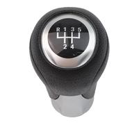 FUBESK Pomo de palanca de cambios de transmisión manual para Mazda 2, 3, 6, CX-3, CX-5, plástico, 5 velocidades, color negro