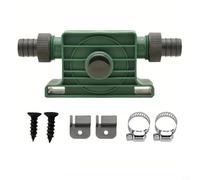 FUBESK Portátil para mini bomba de taladro eléctrico, aceite de agua para combustible, autocebante de 3500 rpm, bomba de transferencia alimentada por taladro manual con conectores, ABS ligero, para
