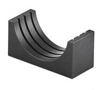 FUBESK Soporte para filtro de café que ahorra espacio, cestas de 50 mm y 57 mm, estante de almacenamiento de goteo de aleación de aluminio con base estable, soporte minimalista para accesorios de