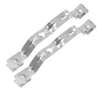 FUBESK Soporte rígido para parachoques delantero para Tesla Model 3 2017-2022, par