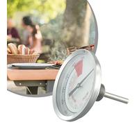 FUBESK Termómetro para parrilla de barbacoa de acero inoxidable, medidor de temperatura de 65.6-315.6 °C para parrilla de gas KitchenAid modelo 00745, pieza de repuesto